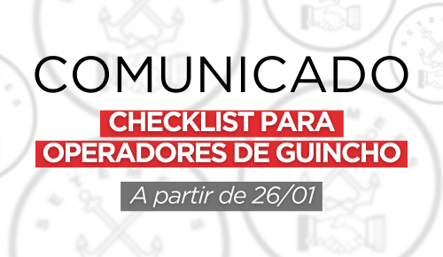 Check list para operadores de guincho