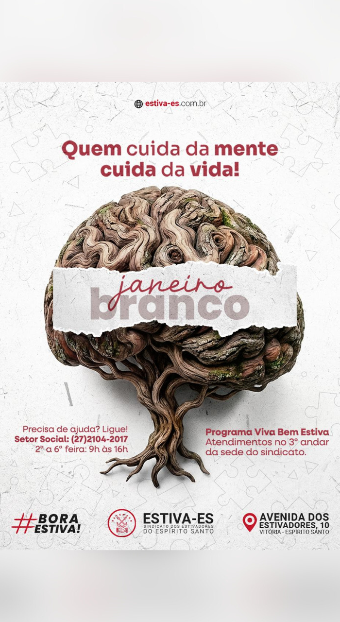 Janeiro Branco: cuide da sua saúde mental 