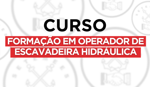 Curso de Formação em Operador de Escavadeira Hidráulica