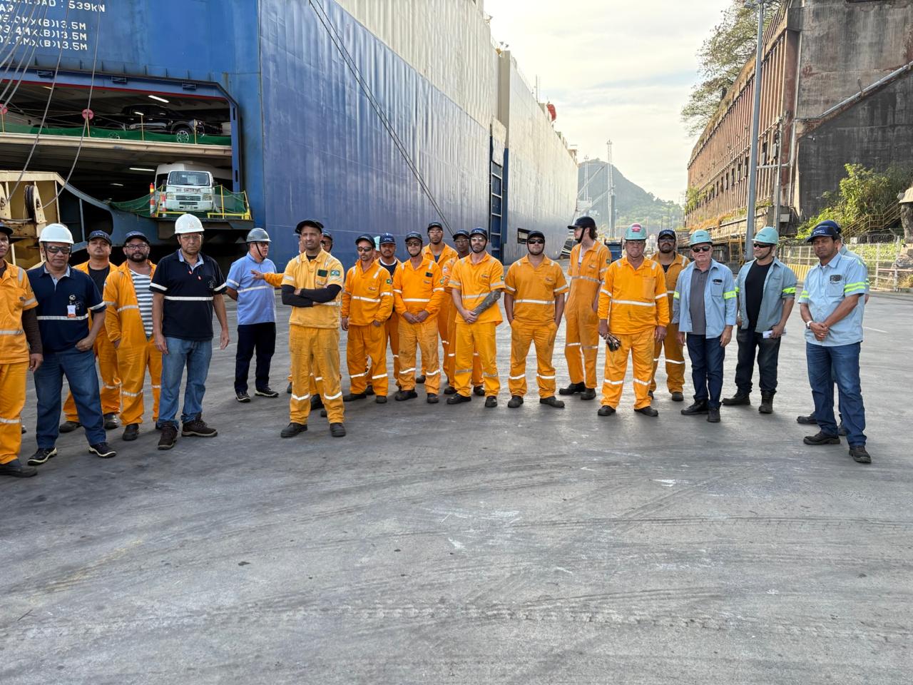 Mobilização consciente dos estivadores do Espírito Santo