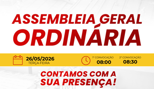 Assembleia nesta terça-feira, 26/05